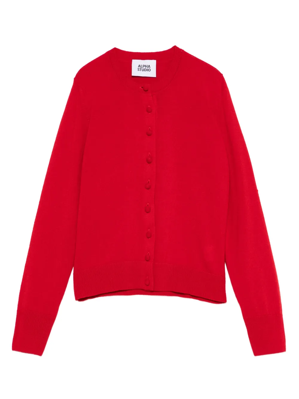 Кардиган на пуговицах ALPHA STUDIO, красный
Кардиган на пуговицах ALPHA STUDIO, красный