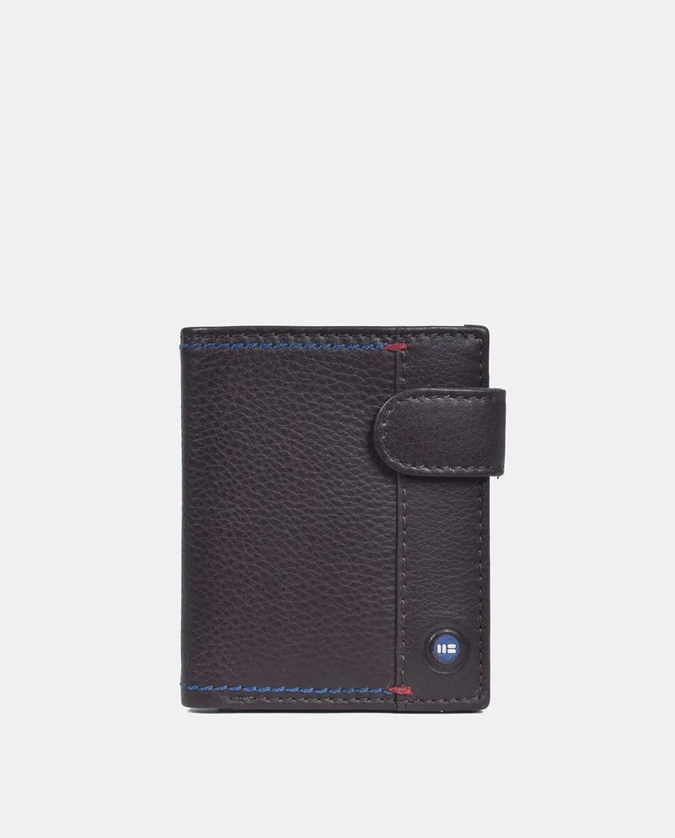 Кошелек для карт Miguel Bellido с язычком, коричневый
Кошелек для карт Miguel Bellido с язычком, коричневый