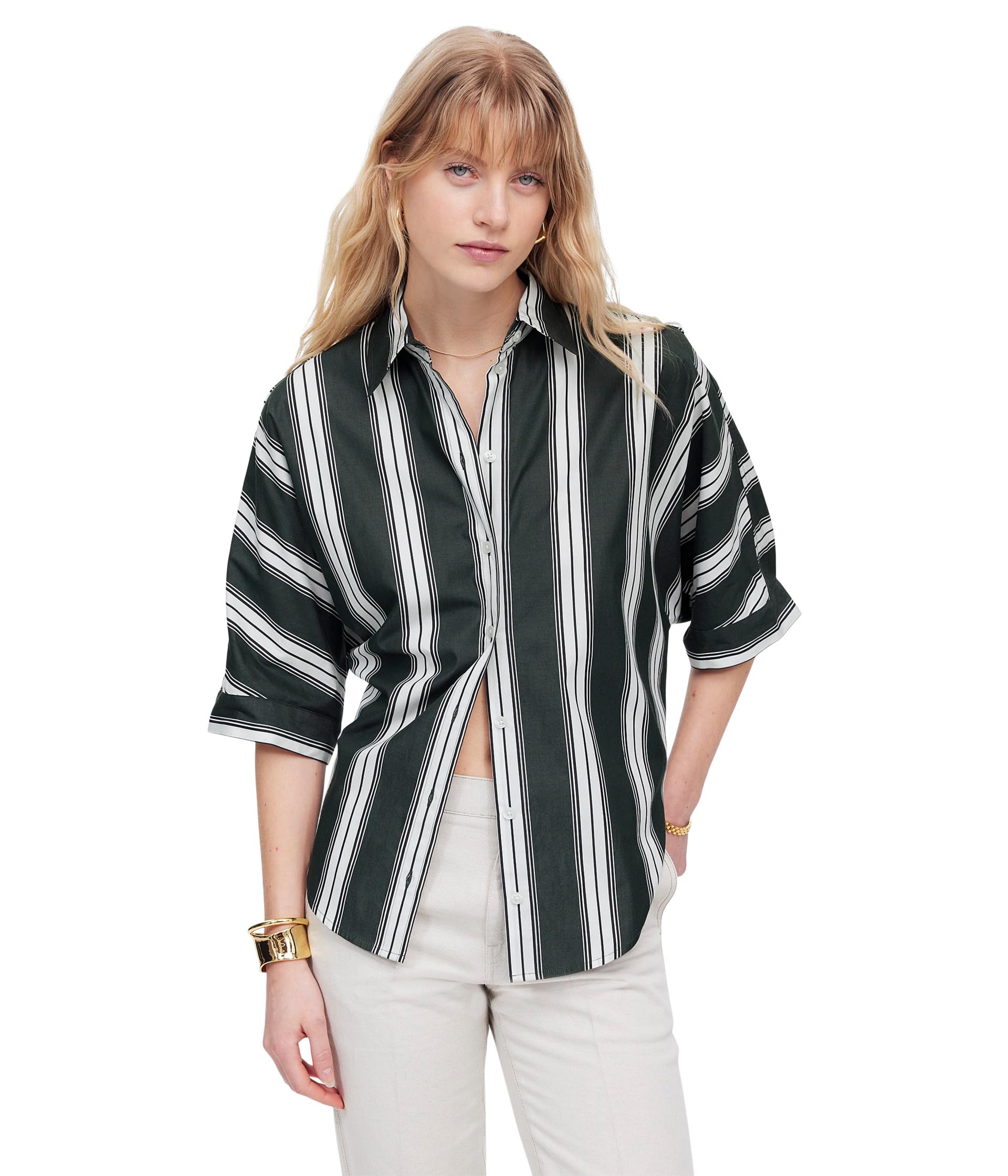 Рубашка Madewell Oversized Short Sleeve Shirt, Summit Green
Рубашка Madewell Oversized Short Sleeve Shirt, Summit Green