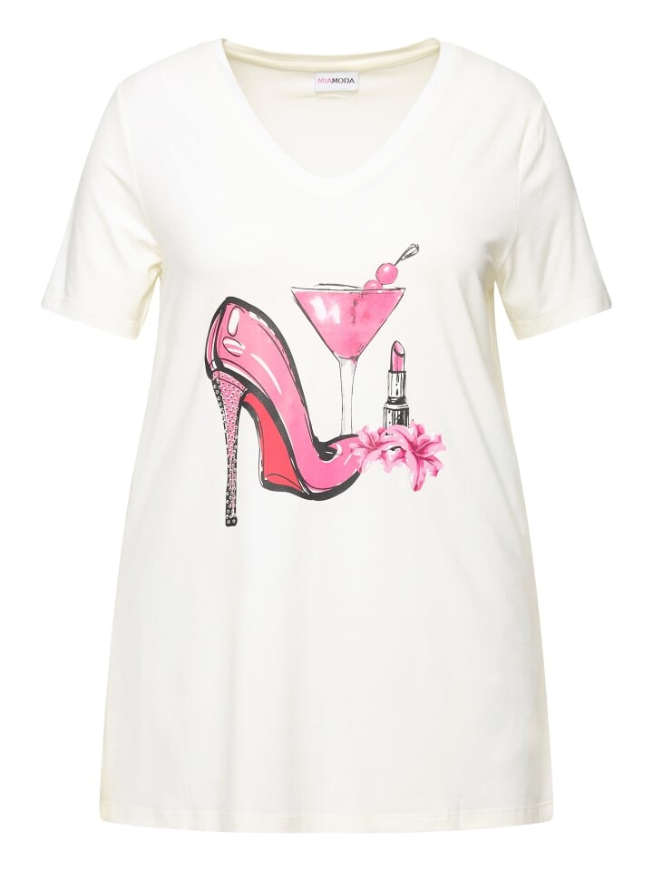 Футболка MIAMODA, цвет schneeweiß
Футболка MIAMODA, цвет schneeweiß