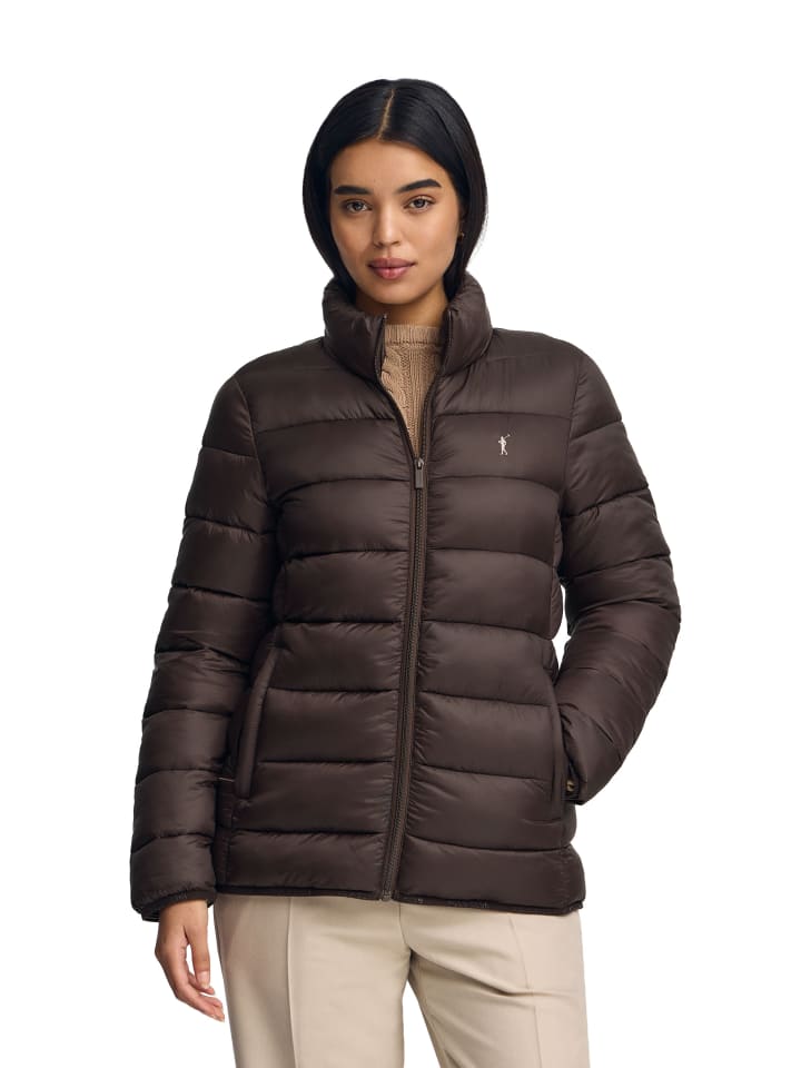 Ультралегкая куртка шоколадного цвета Polo Club
Ультралегкая куртка шоколадного цвета Polo Club