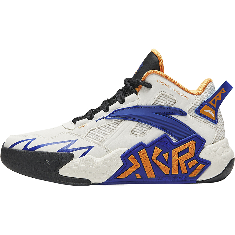 Cement Killer Устойчивые к истиранию Низкие Детские Баскетбольные Кроссовки Цвет Слоновая Кость/Черный/Индиго Antakids
Cement Killer Устойчивые к истиранию Низкие Детские Баскетбольные Кроссовки Цвет Слоновая Кость/Черный/Индиго Antakids