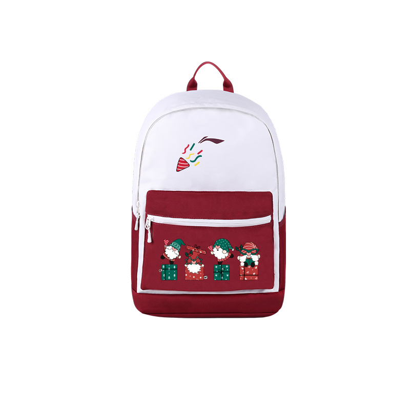 LINING Полиэстеровый рюкзак унисекс бело-красный, Christmas
LINING Полиэстеровый рюкзак унисекс бело-красный, Christmas