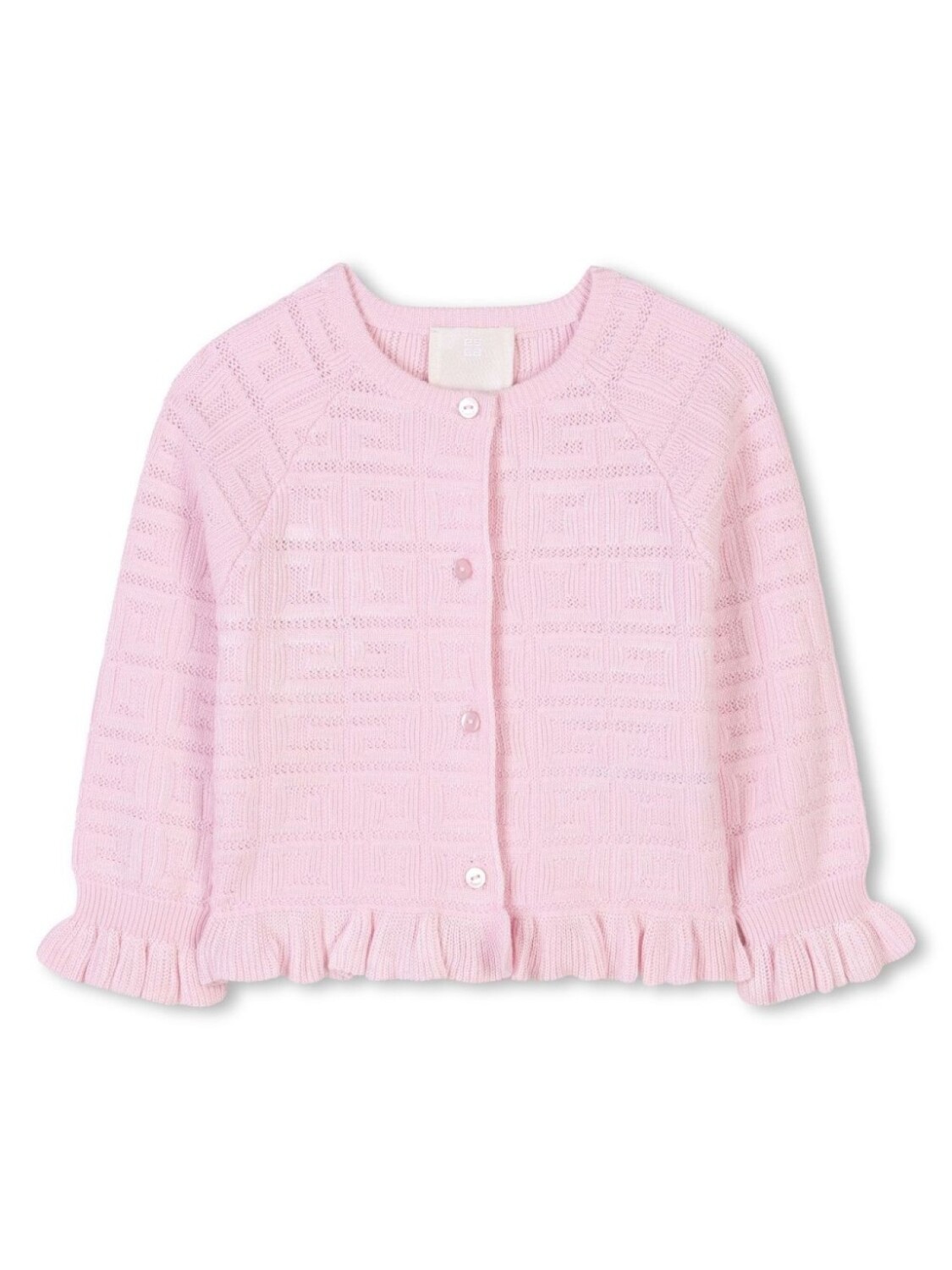 Givenchy Kids жаккардовый кардиган, розовый
Givenchy Kids жаккардовый кардиган, розовый