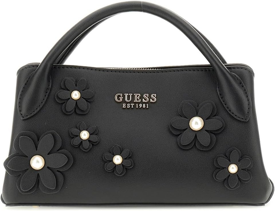 GUESS женская сумка Zaria Small Girlfriend Satchel, Black
GUESS женская сумка Zaria Small Girlfriend Satchel, Black