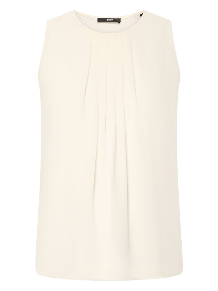 Zero Блузка кремового цвета с круглым вырезом
Zero Блузка кремового цвета с круглым вырезом