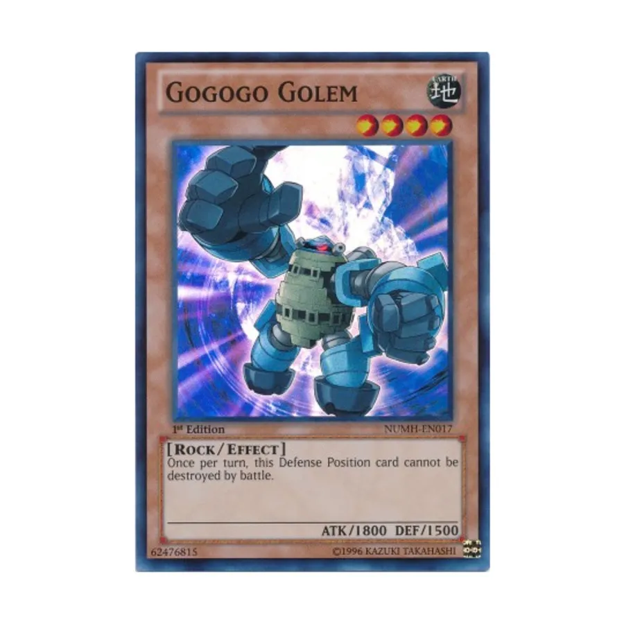 CCG Гогого Голем (Супер Редкий), Yu-Gi-Oh - Number Hunters - Singles
CCG Гогого Голем (Супер Редкий), Yu-Gi-Oh - Number Hunters - Singles