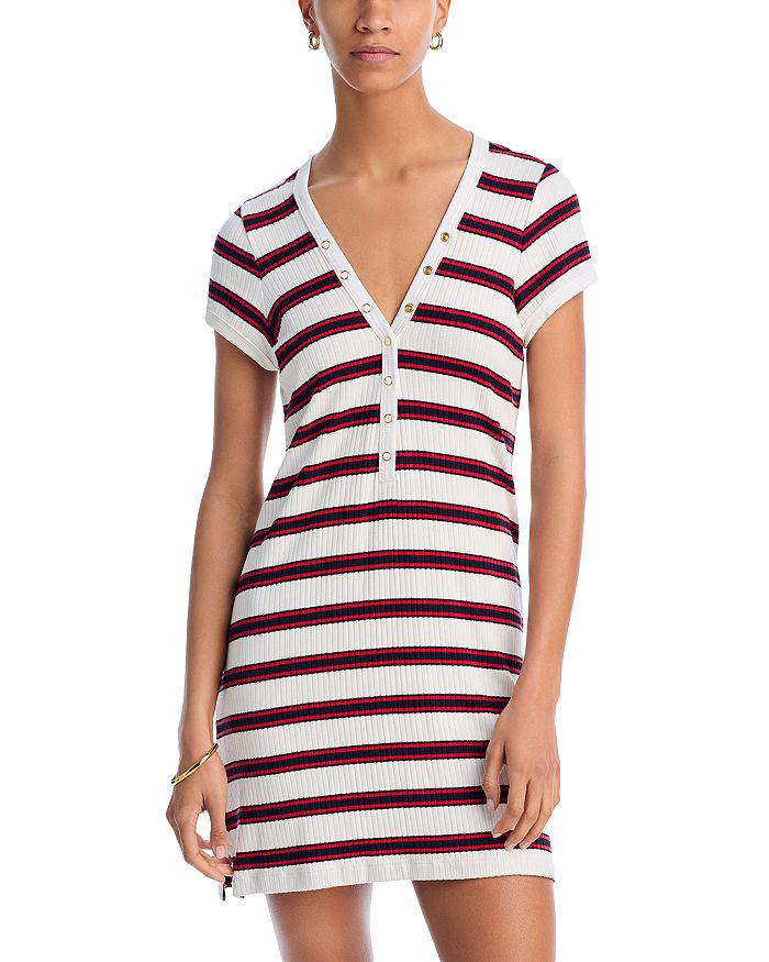 Платье-рубашка в полоску Amy, купальный костюм Robin Piccone, мультиколор
Платье-рубашка в полоску Amy, купальный костюм Robin Piccone, мультиколор