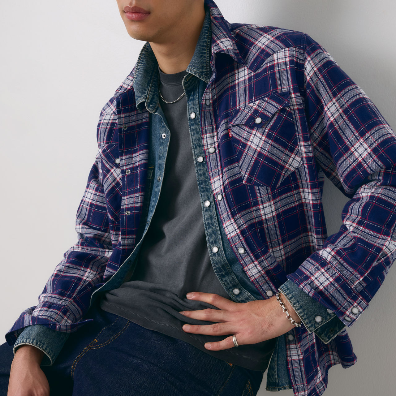Рубашка в стиле вестерн Барстоу Levi's, Blue
Рубашка в стиле вестерн Барстоу Levi's, Blue