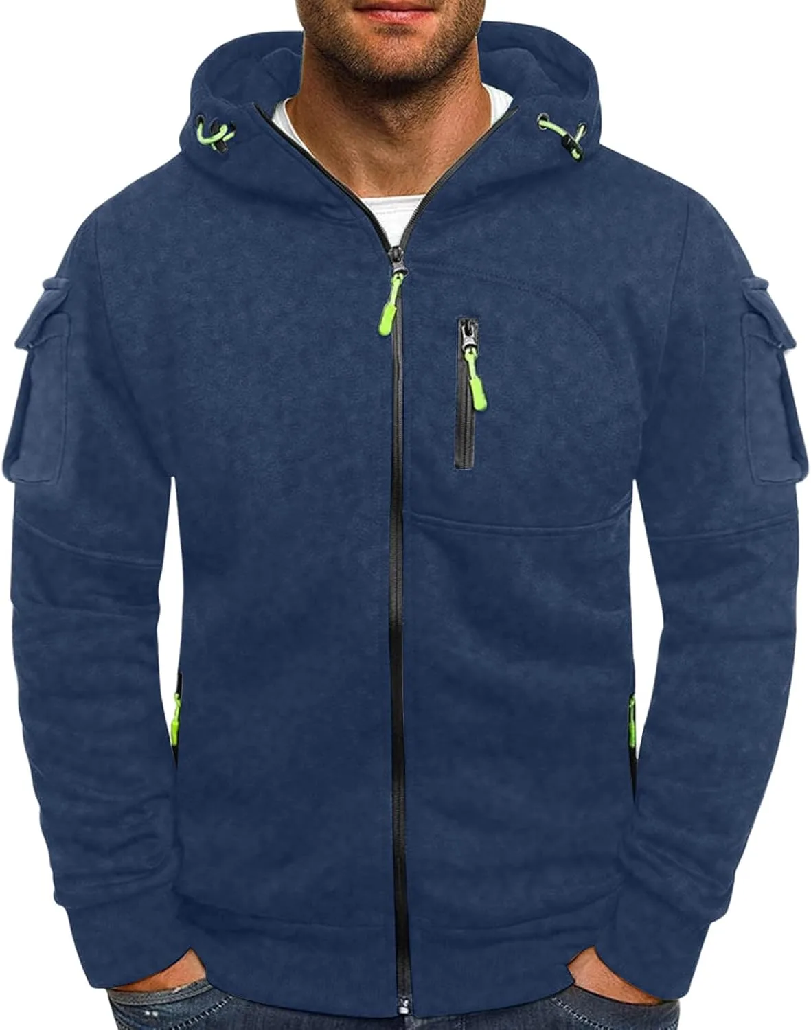 Мужская толстовка с капюшоном и длинным рукавом, Casual Tactical Cargo, размеры S-5XL WENKOMG1
Мужская толстовка с капюшоном и длинным рукавом, Casual Tactical Cargo, размеры S-5XL WENKOMG1