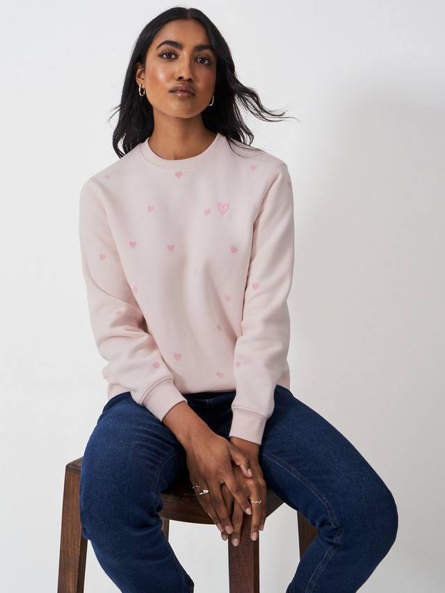 Джемпер с вышитыми сердечками Crew Clothing, цвет Bright Pink
Джемпер с вышитыми сердечками Crew Clothing, цвет Bright Pink