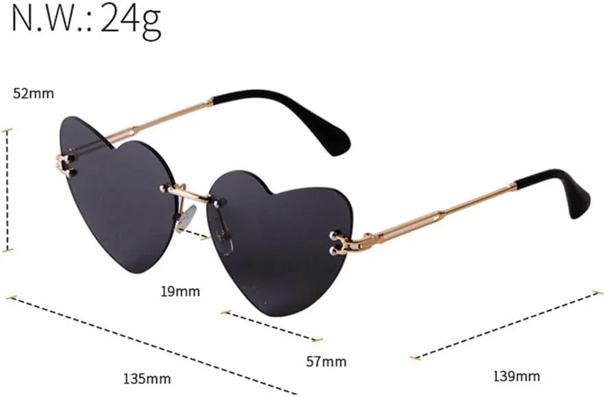 Солнцезащитные очки «Кошачий глаз» с сердечками, для женщин и мужчин, забавные, с рисунком арбуза, красные, без оправы, для фестивалей и вечеринок VFDHN, C3
Солнцезащитные очки «Кошачий глаз» с сердечками, для женщин и мужчин, забавные, с рисунком арбуза, красные, без оправы, для фестивалей и вечеринок VFDHN, C3