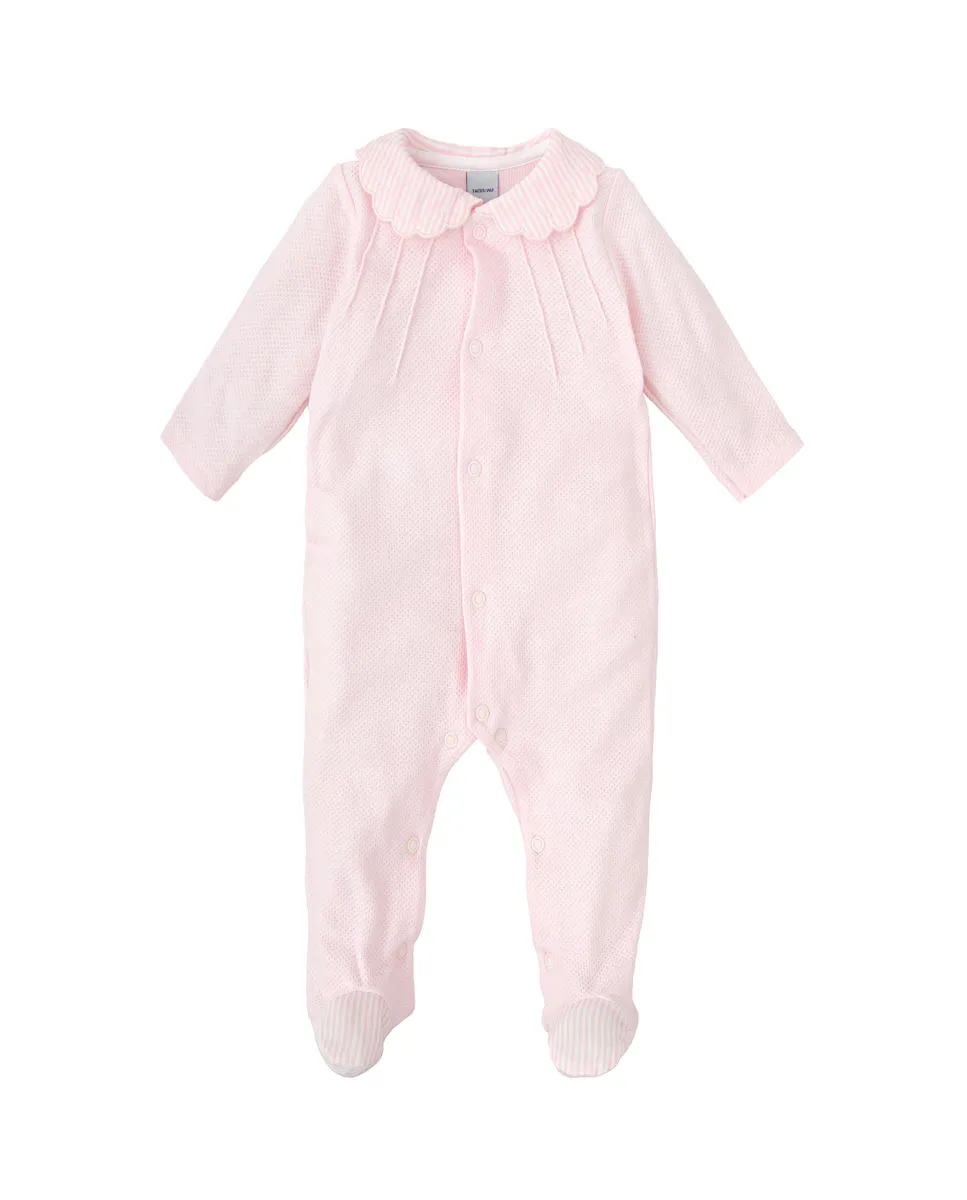 Пеленальный комбинезон для девочки с передним разрезом BABIDÚ, розовый
Пеленальный комбинезон для девочки с передним разрезом BABIDÚ, розовый
