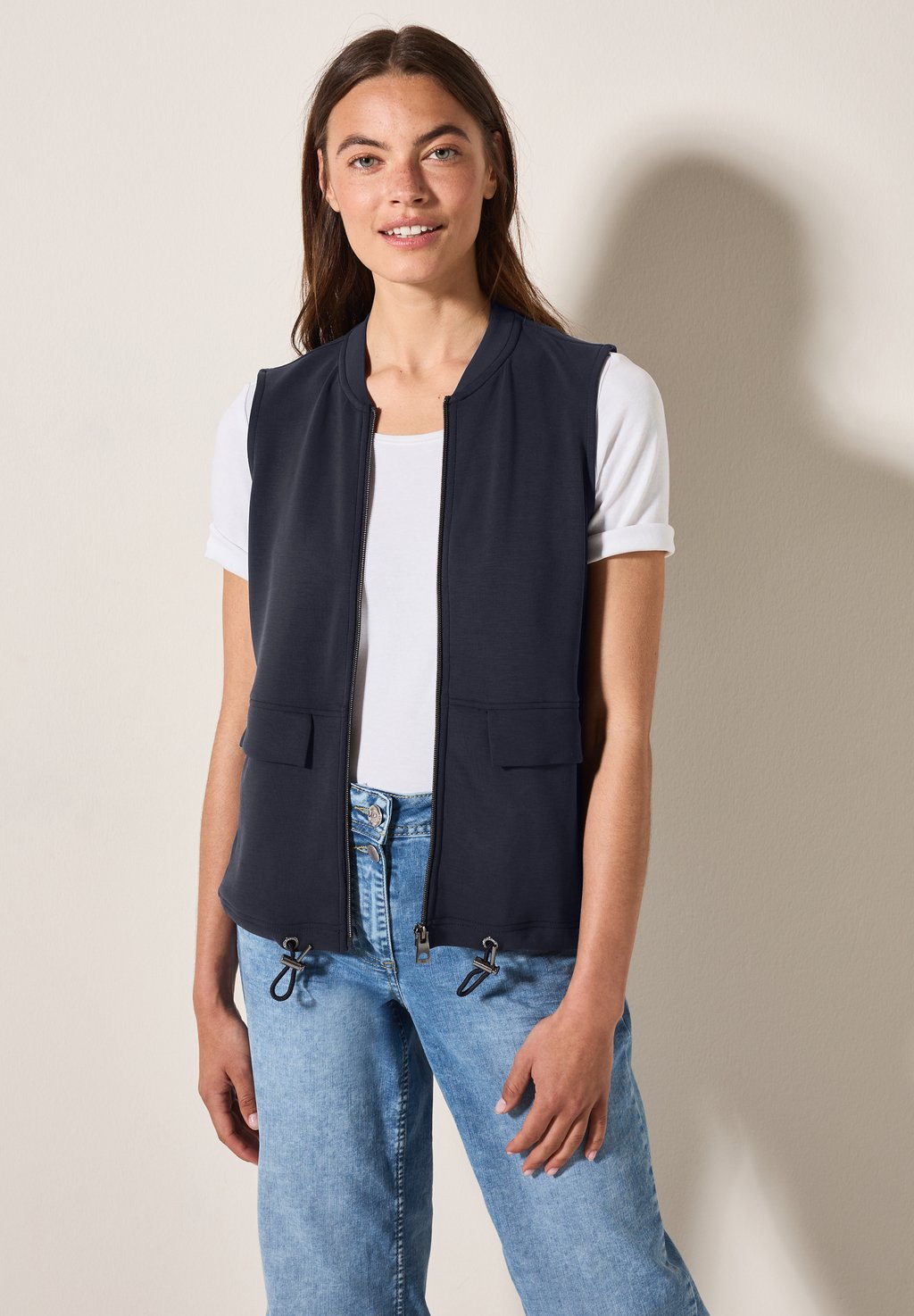 Жилет Cecil, синий
Жилет Cecil, синий