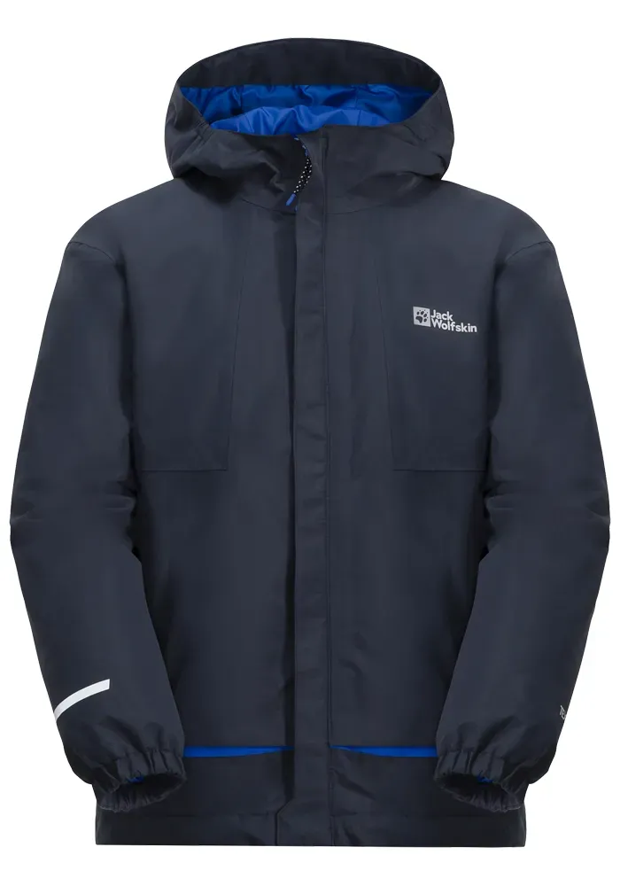 Функциональная куртка 3-в-1 Jack Wolfskin "ACTAMIC 3IN1 JACKET K", с капюшоном, синий
Функциональная куртка 3-в-1 Jack Wolfskin "ACTAMIC 3IN1 JACKET K", с капюшоном, синий