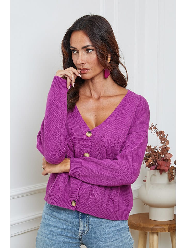 Кардиган "Laem" фиолетового цвета So Cachemire
Кардиган "Laem" фиолетового цвета So Cachemire