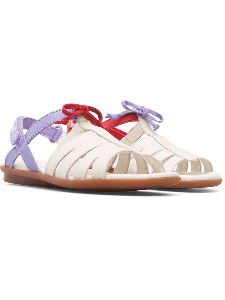 Camper Кожаные сандалии "TWS" кремового цвета
Camper Кожаные сандалии "TWS" кремового цвета