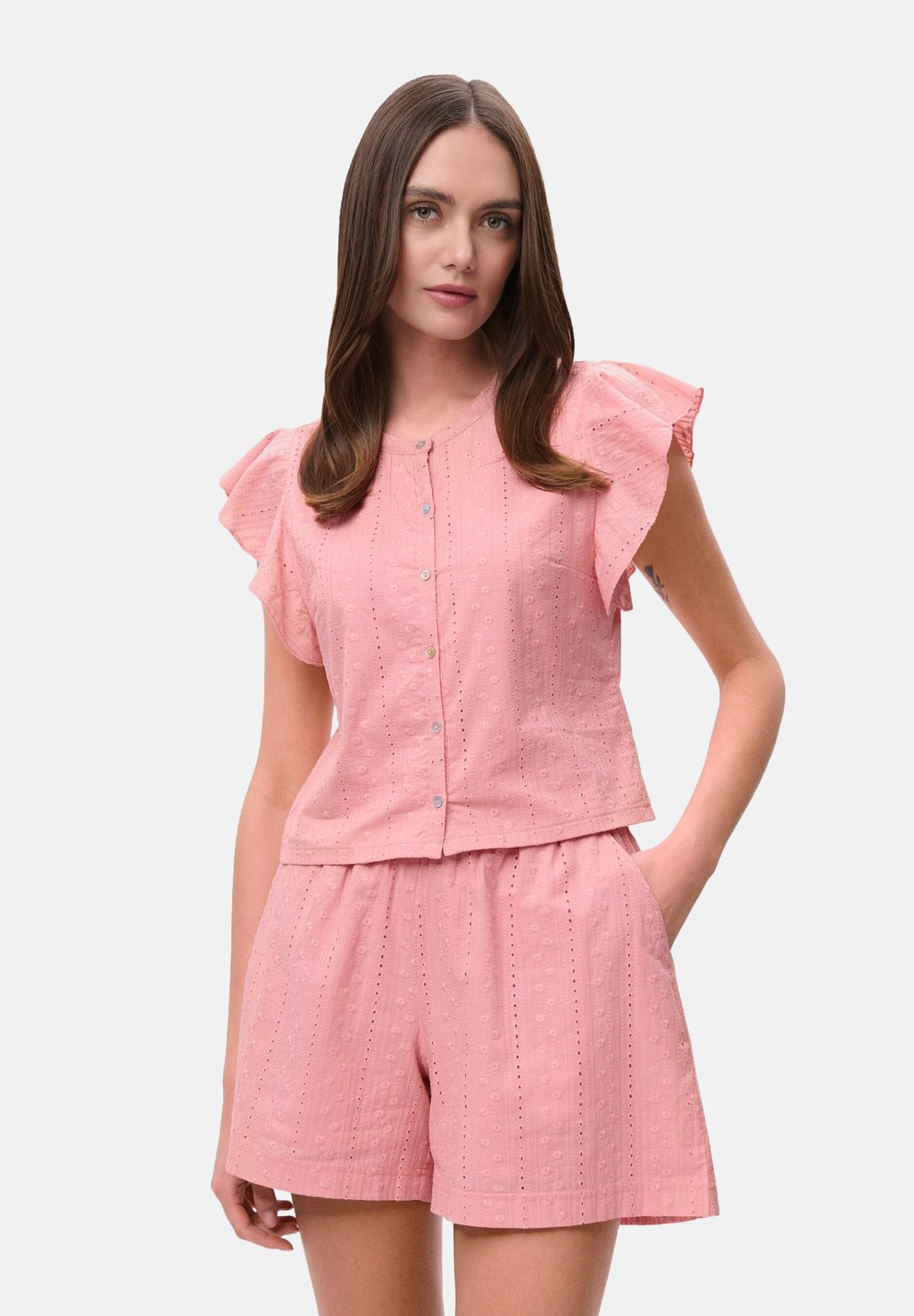Блузка на пуговицах Greenpoint, светло-розовый
Блузка на пуговицах Greenpoint, светло-розовый