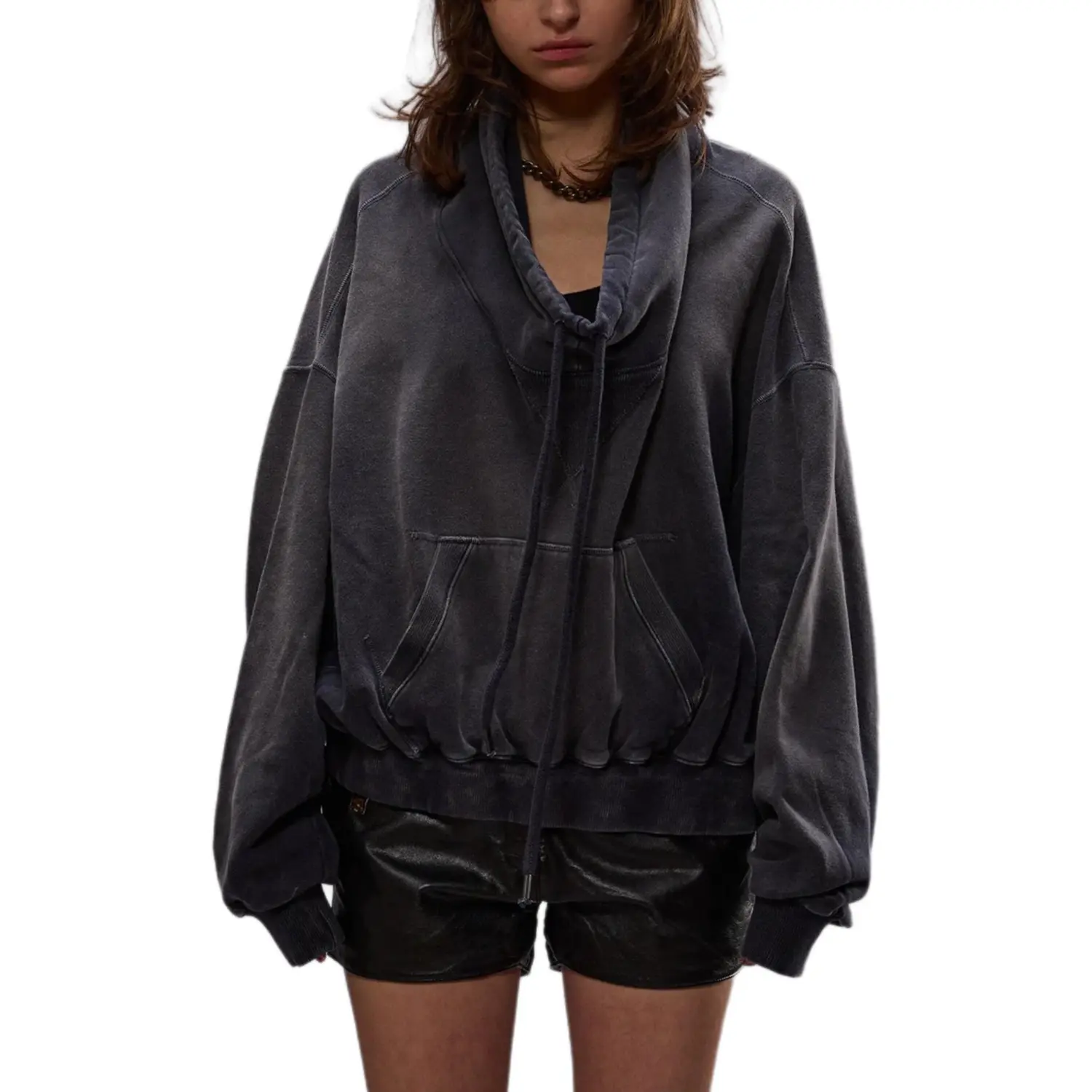 Хлопковый худи R13, marine синий
Хлопковый худи R13, marine синий