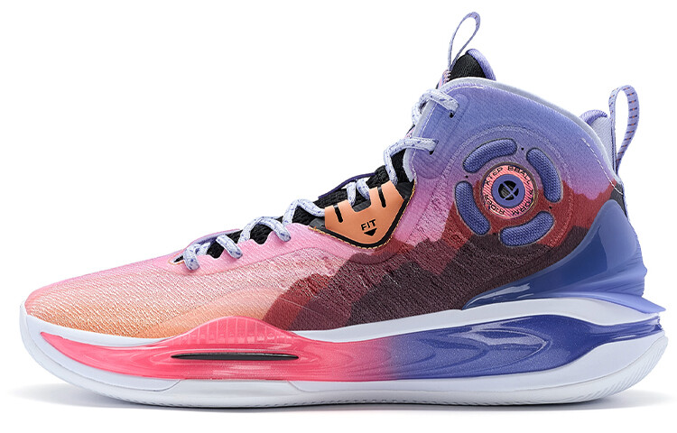 Баскетбольные кроссовки Mikaze II мужские с высоким верхом Pulse Magenta/Pulse Mint/Purple Rush Xtep 
Баскетбольные кроссовки Mikaze II мужские с высоким верхом Pulse Magenta/Pulse Mint/Purple Rush Xtep