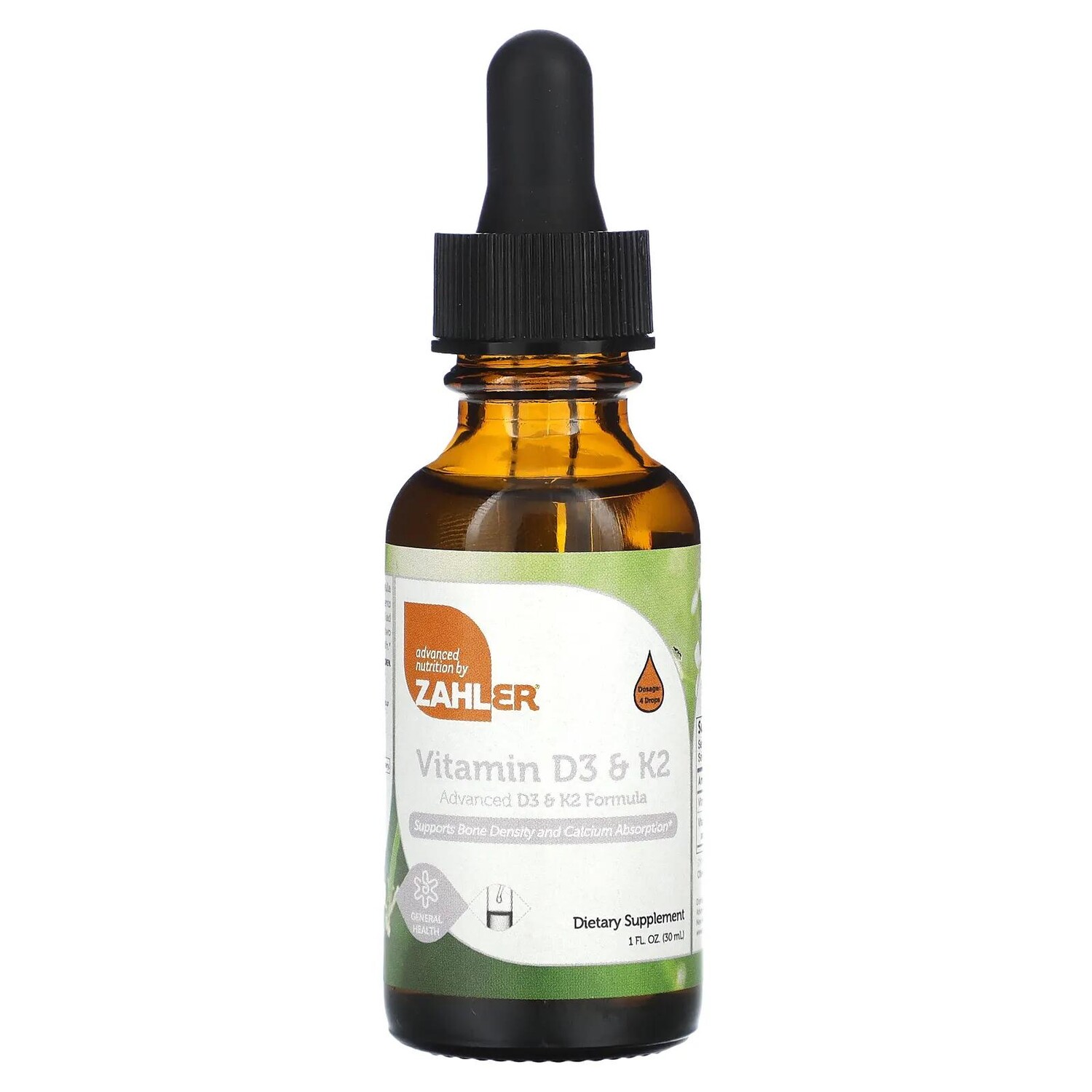 Zahler Витамины D3 и K2 30 мл (1 жидк. Унция)
Zahler Витамины D3 и K2 30 мл (1 жидк. Унция)