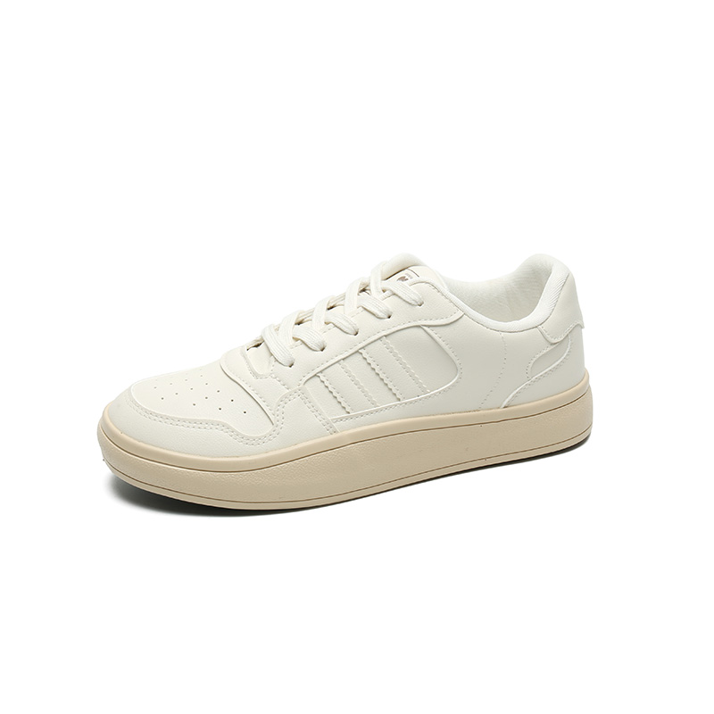 Антискользящие износостойкие легкие дышащие низкие скейтбордские кроссовки мужские FCS, бежевые 
Антискользящие износостойкие легкие дышащие низкие скейтбордские кроссовки мужские FCS, бежевые