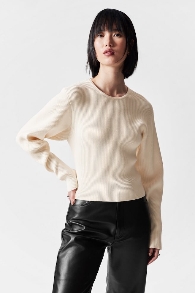 Трикотажный топ в рубчик & Other Stories, белый
Трикотажный топ в рубчик & Other Stories, белый