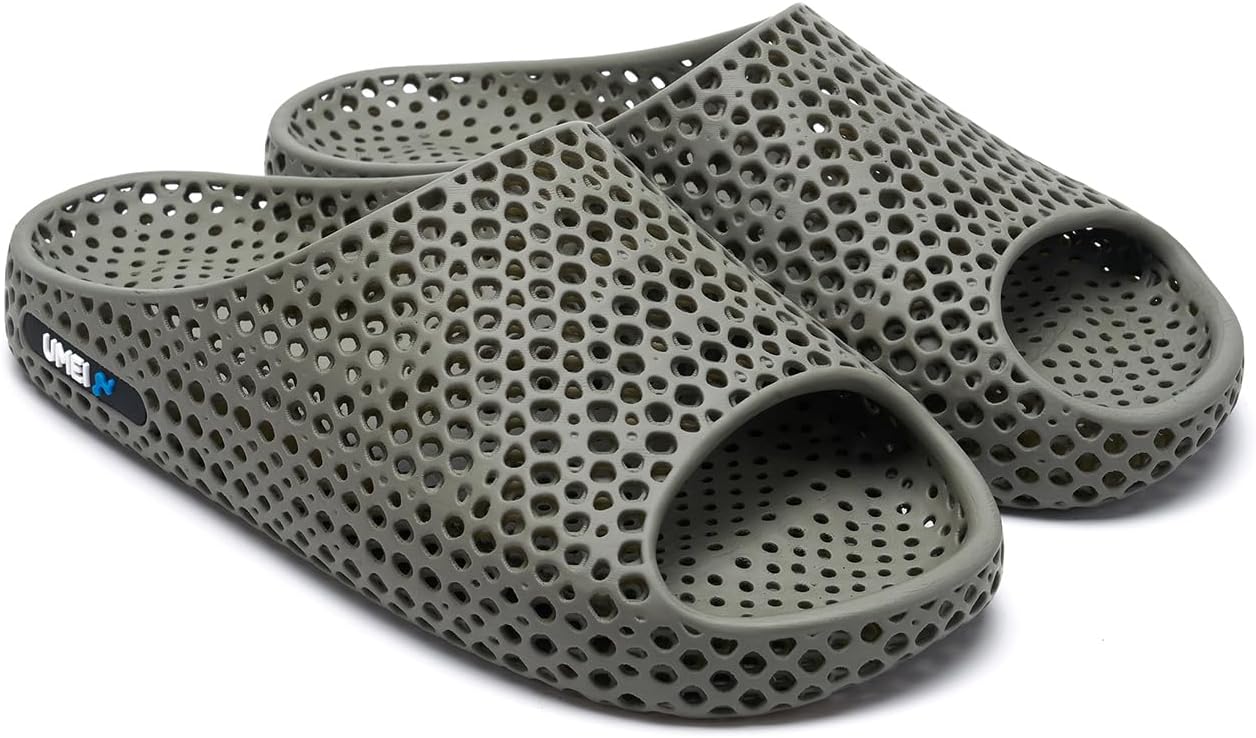 Шлепанцы UMEI унисекс, напечатанные на 3D-принтере, для мужчин и женщин, эргономичные восстановительные тапочки Moonwalker для душа, спортзала, пляжа и дома, с поддержкой свода стопы, водонепроницаемые и быстросохнущие, серый
Шлепанцы UMEI унисекс, напечатанные на 3D-принтере, для мужчин и женщин, эргономичные восстановительные тапочки Moonwalker для душа, спортзала, пляжа и дома, с поддержкой свода стопы, водонепроницаемые и быстросохнущие, серый