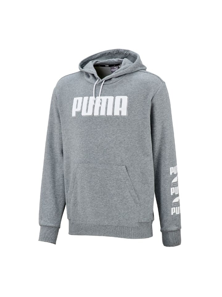 Пуловер Puma Kapuzenpullover Rebel, серый
Пуловер Puma Kapuzenpullover Rebel, серый