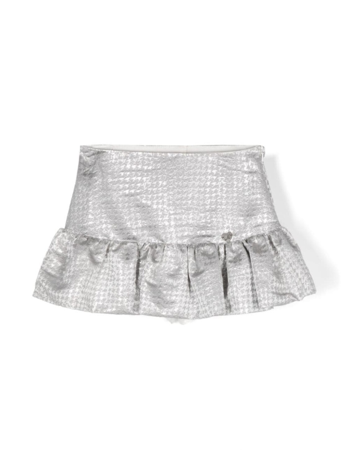 Monnalisa юбка мини в ломаную клетку с оборками, серый
Monnalisa юбка мини в ломаную клетку с оборками, серый