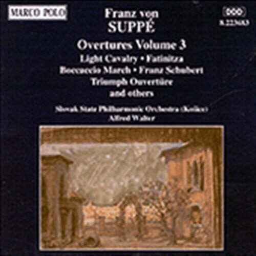 CD диск Suppe / Walter / Sspo: Overtures Vol 3
CD диск Suppe / Walter / Sspo: Overtures Vol 3