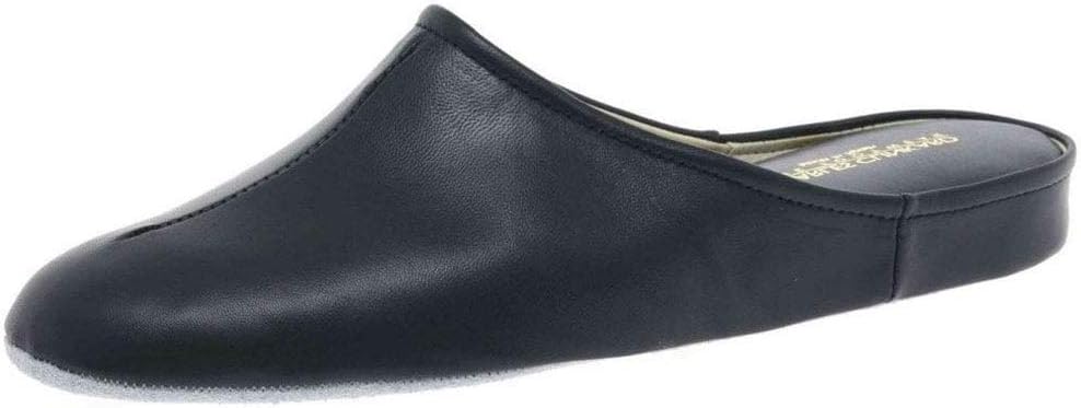 Мужские кожаные тапочки Relax Slippers Gavin, темно-синий
Мужские кожаные тапочки Relax Slippers Gavin, темно-синий