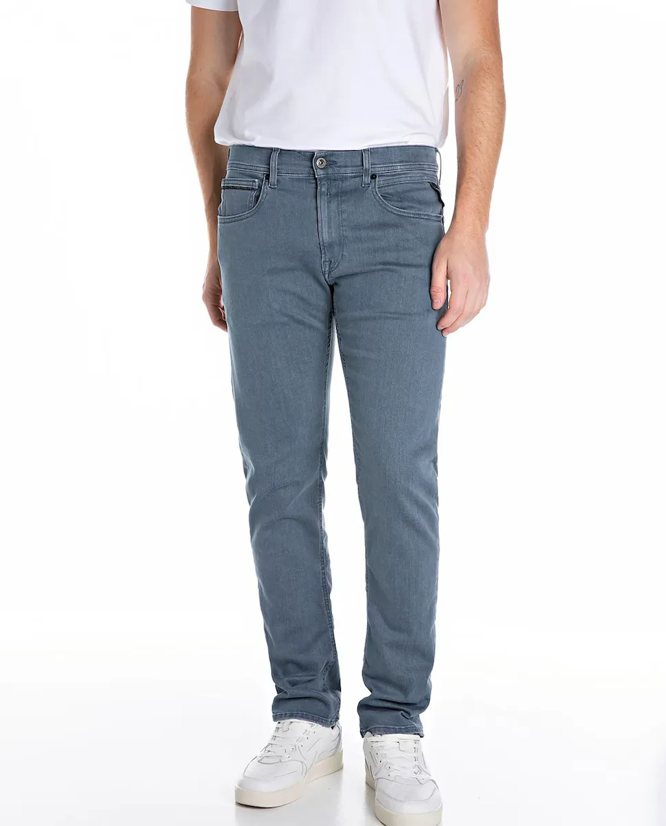 Мужские джинсы-вакеро прямого кроя с пятью карманами Replay, серый
Мужские джинсы-вакеро прямого кроя с пятью карманами Replay, серый