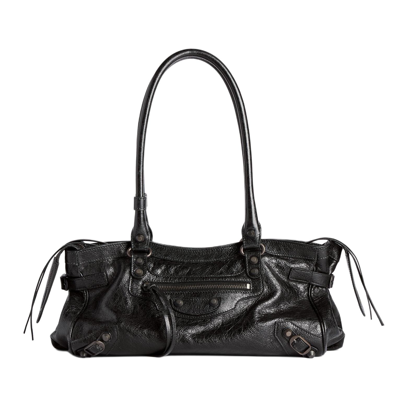 Balenciaga Городская кожаная сумка через плечо женская черная
Balenciaga Городская кожаная сумка через плечо женская черная