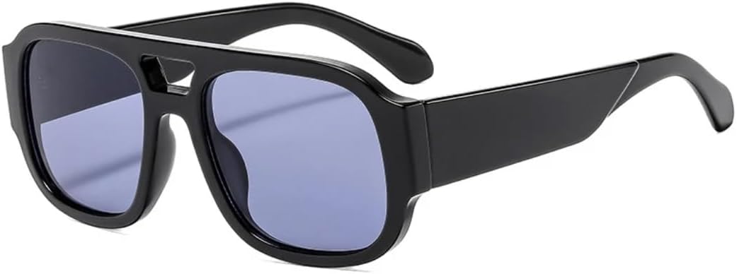 Солнцезащитные очки для мужчин и женщин - защита UV400 - двойные перемычки, градиентные линзы в стиле панк, для занятий спортом на открытом воздухе и вождения DSVIGF, Black Gray Blue
Солнцезащитные очки для мужчин и женщин - защита UV400 - двойные перемычки, градиентные линзы в стиле панк, для занятий спортом на открытом воздухе и вождения DSVIGF, Black Gray Blue