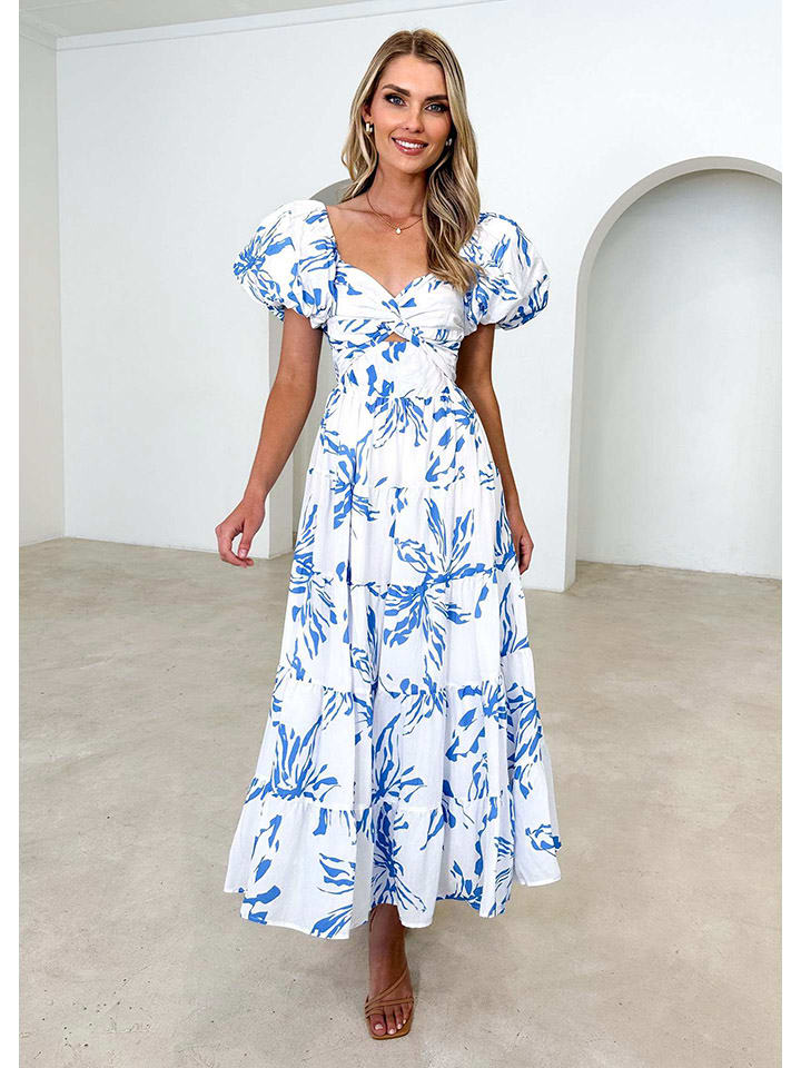 Длинное платье Tazga, белый/синий
Длинное платье Tazga, белый/синий