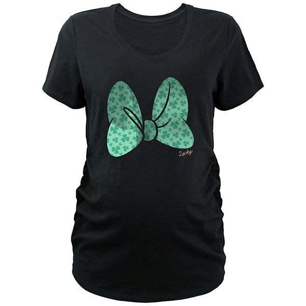 Футболка для беременных Minnie Mouse с принтом клевера и бантом Disney
Футболка для беременных Minnie Mouse с принтом клевера и бантом Disney