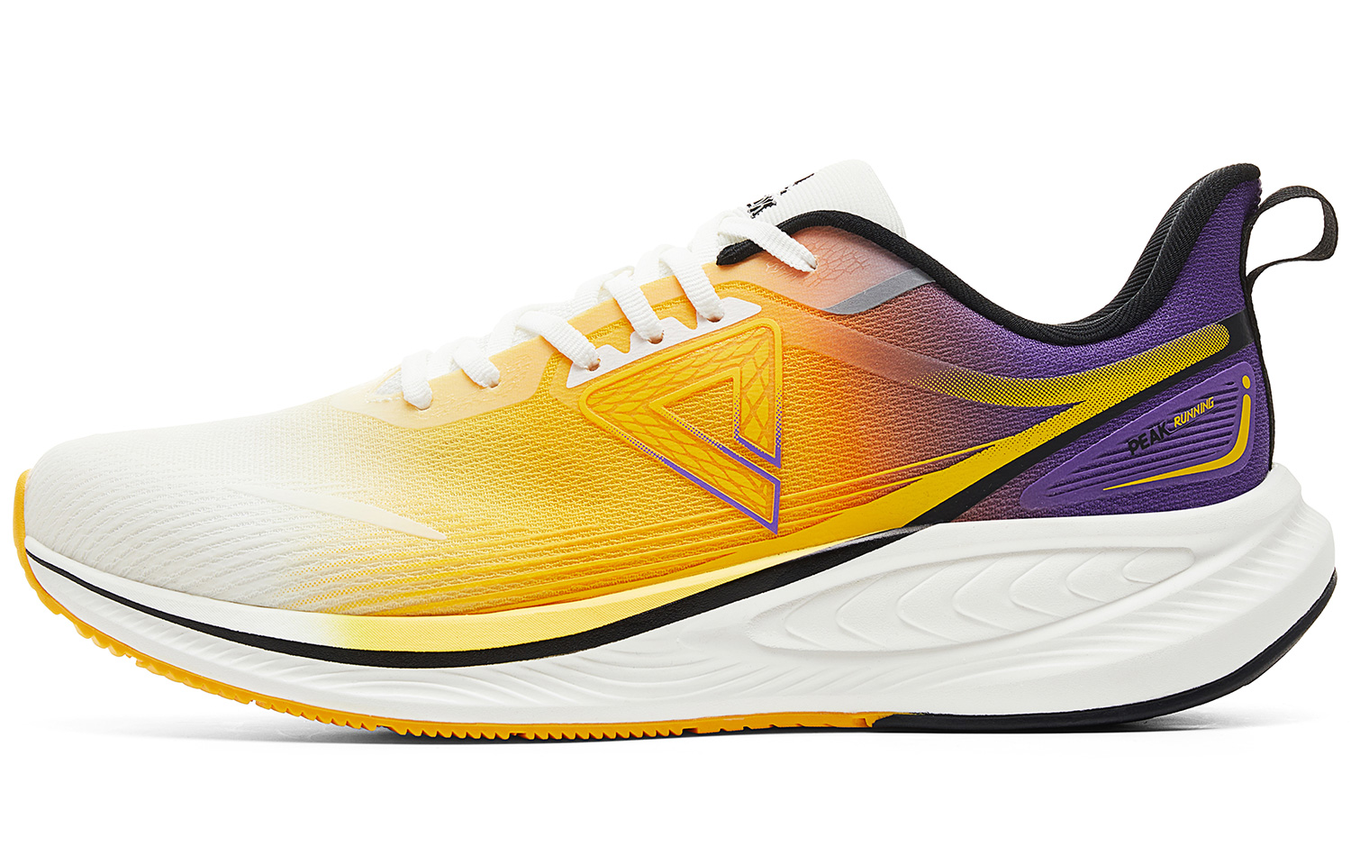 PEAK Кроссовки мужские низкие белые желтые фиолетовые
PEAK Кроссовки мужские низкие белые желтые фиолетовые