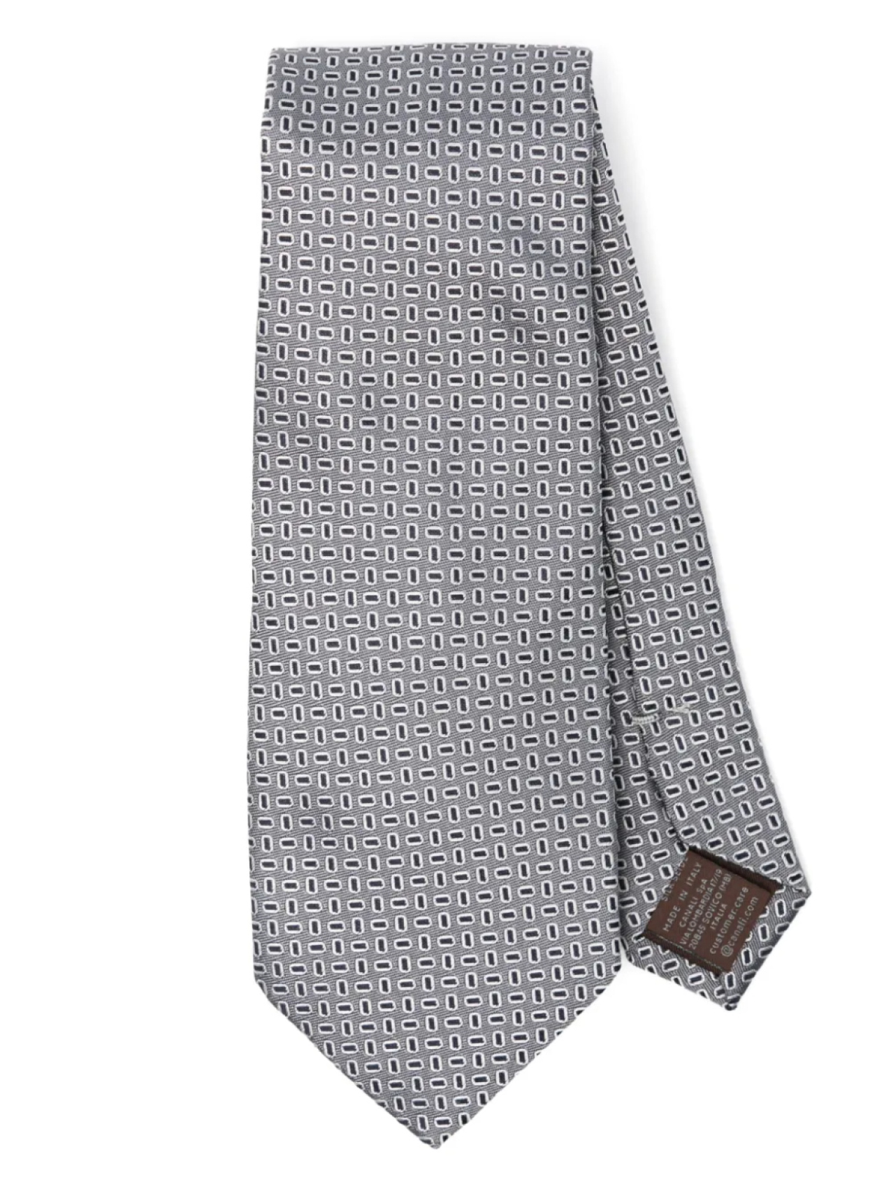 Canali шелковый галстук, серый
Canali шелковый галстук, серый