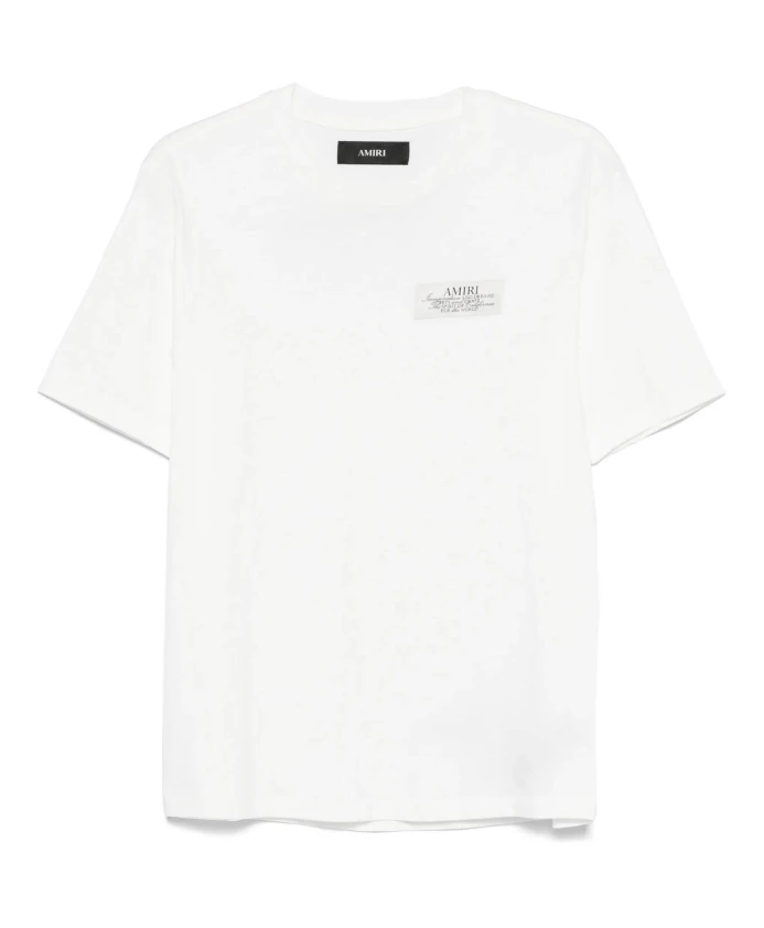 Белая футболка с круглым вырезом и логотипом. Amiri, белый
Белая футболка с круглым вырезом и логотипом. Amiri, белый