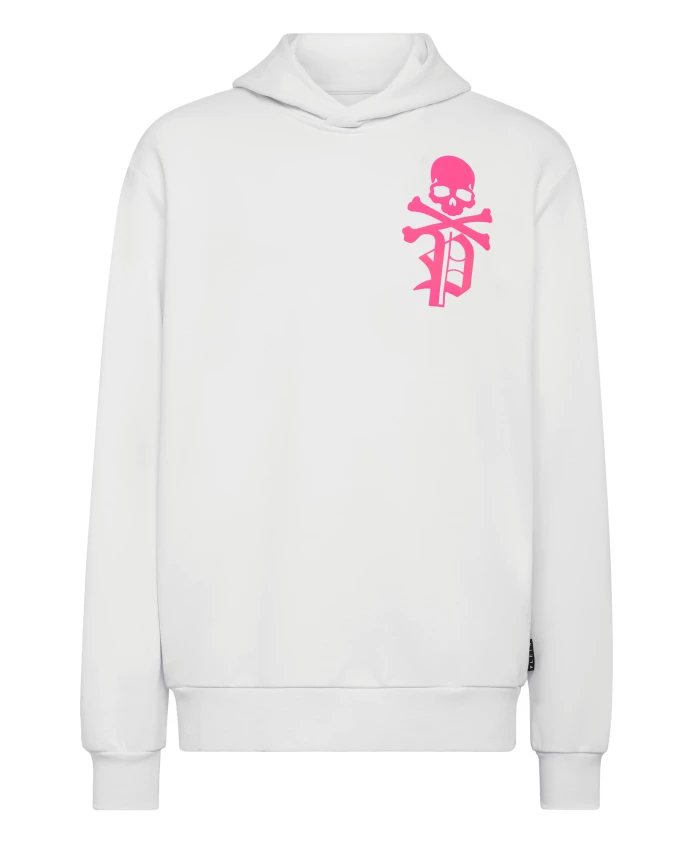 Готическая толстовка с капюшоном Philipp Plein, белый
Готическая толстовка с капюшоном Philipp Plein, белый