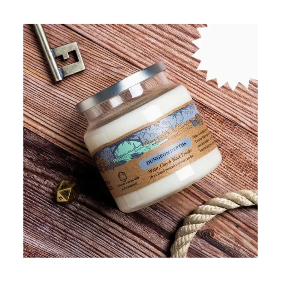 16 унций. Глубины подземелий, Fantasy RPG Candles (Cantrip Candles)
16 унций. Глубины подземелий, Fantasy RPG Candles (Cantrip Candles)