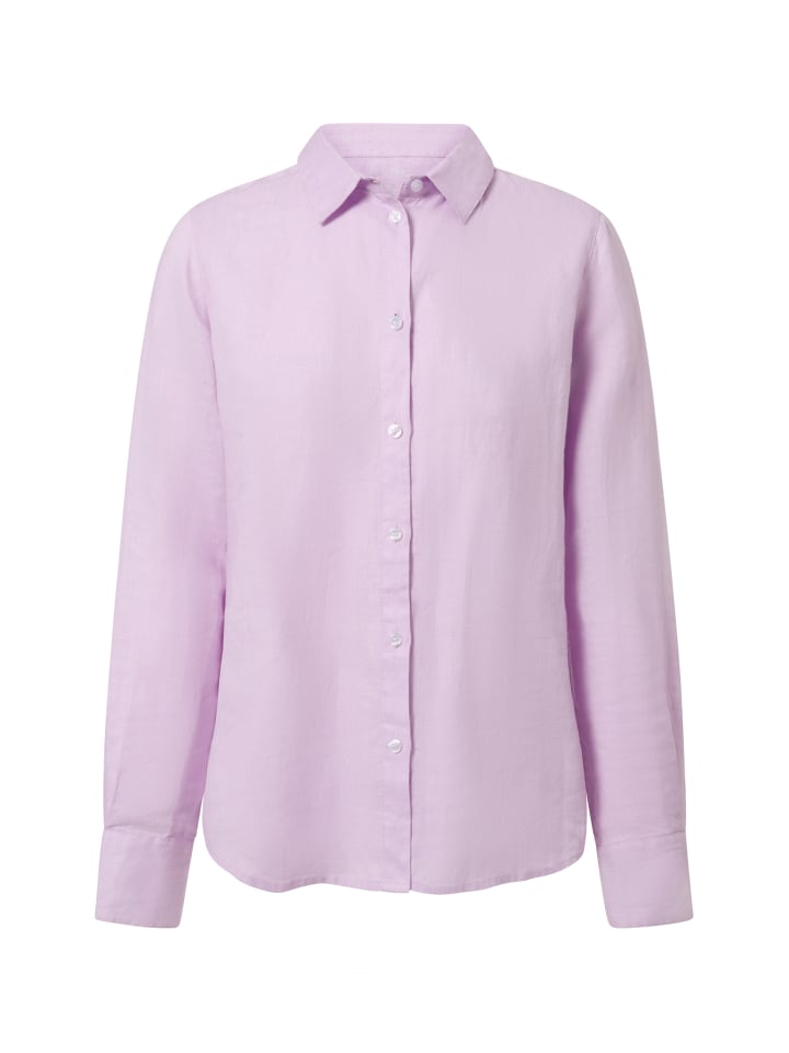 Льняная рубашка с длинными рукавами светло-розового цвета CASH-MERE.CH
Льняная рубашка с длинными рукавами светло-розового цвета CASH-MERE.CH