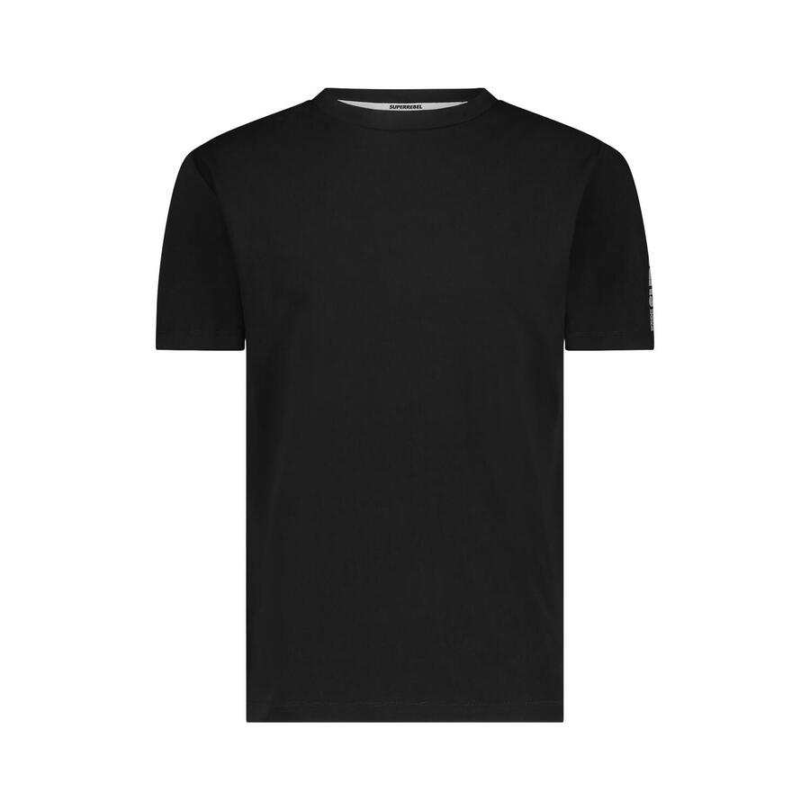 SUPERREBEL GEAR Мужская футболка с принтом логотипа – Черная – MARLON_
SUPERREBEL GEAR Мужская футболка с принтом логотипа – Черная – MARLON_