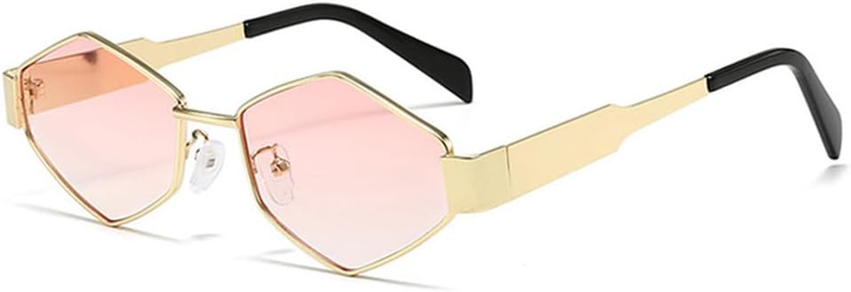 Солнцезащитные очки Polygon в металлической оправе для мужчин в стиле панк, защита от ультрафиолета UV400, ретро-стиль, прозрачные линзы с градиентом Ocean, солнцезащитные очки для женщин HHZZYVY, Golden Pink Gradient
Солнцезащитные очки Polygon в металлической оправе для мужчин в стиле панк, защита от ультрафиолета UV400, ретро-стиль, прозрачные линзы с градиентом Ocean, солнцезащитные очки для женщин HHZZYVY, Golden Pink Gradient