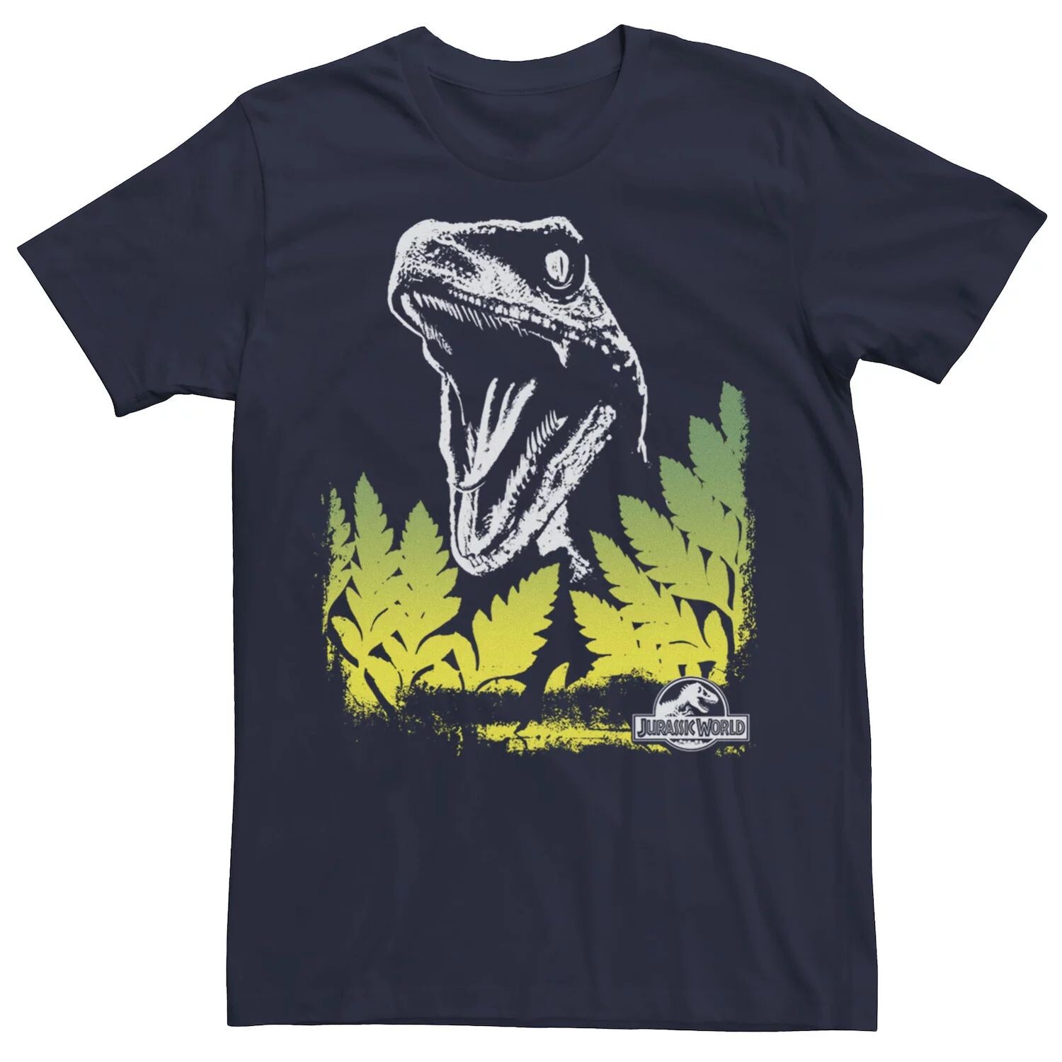 Мужская футболка с рисунком Мир Юрского периода Raptor Roaring Behind Busches Licensed Character, синий
Мужская футболка с рисунком Мир Юрского периода Raptor Roaring Behind Busches Licensed Character, синий