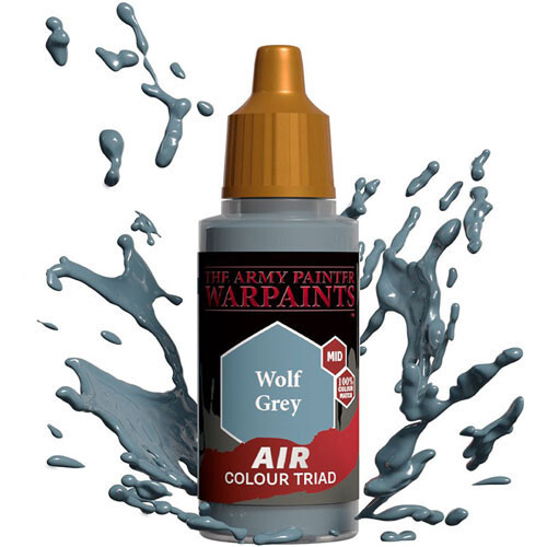 Аксессуары Army Painter Warpaint Air: Wolf Grey (18ml) 
Аксессуары Army Painter Warpaint Air: Wolf Grey (18ml)