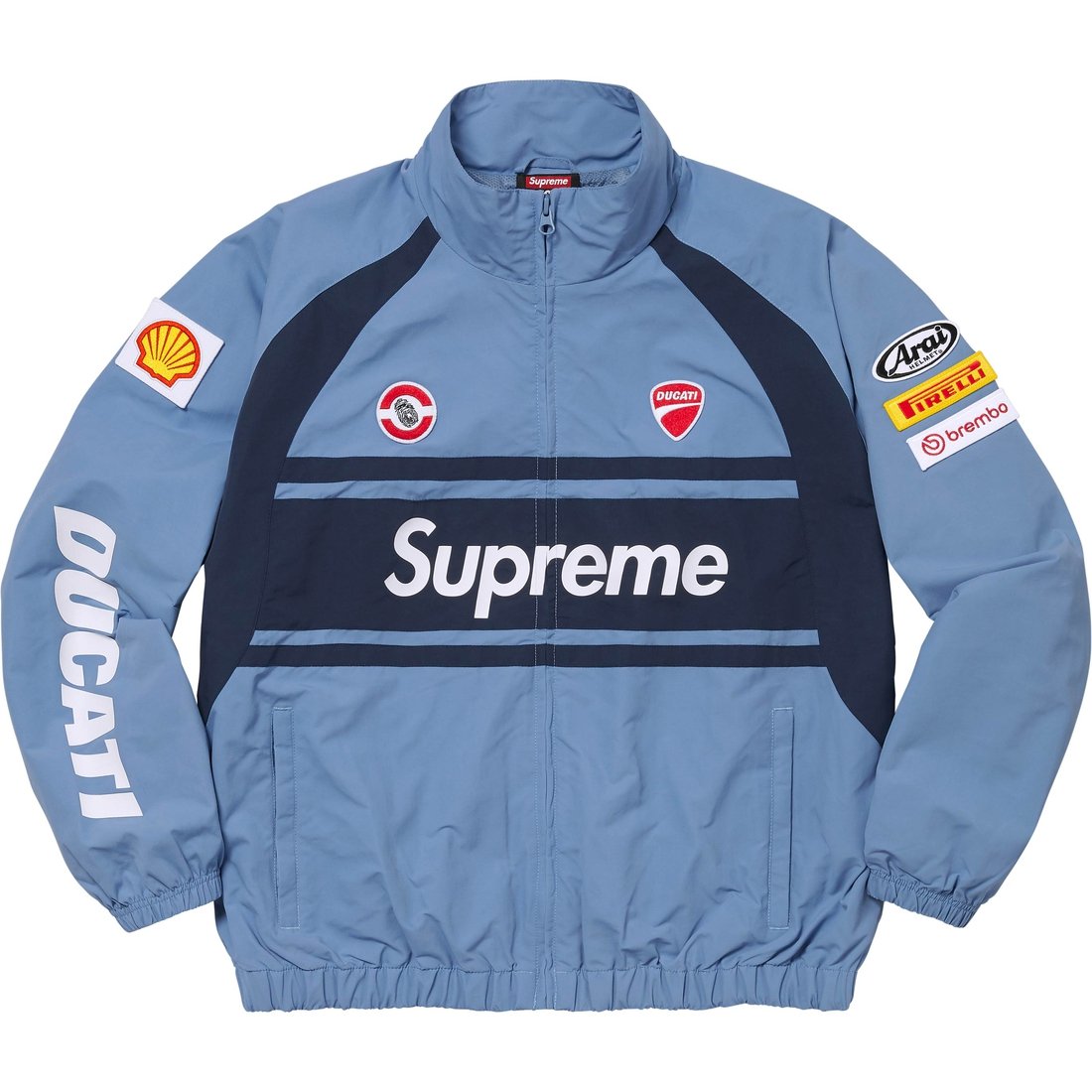 Supreme Куртка-бомбер Ducati, Light Blue/Light Blue
Supreme Куртка-бомбер Ducati, Light Blue/Light Blue