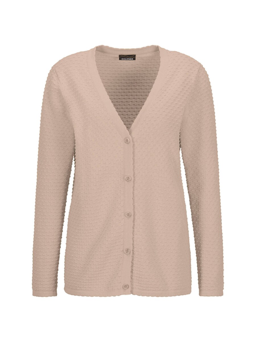 Вязаный кардиган Goldner, бежевый
Вязаный кардиган Goldner, бежевый