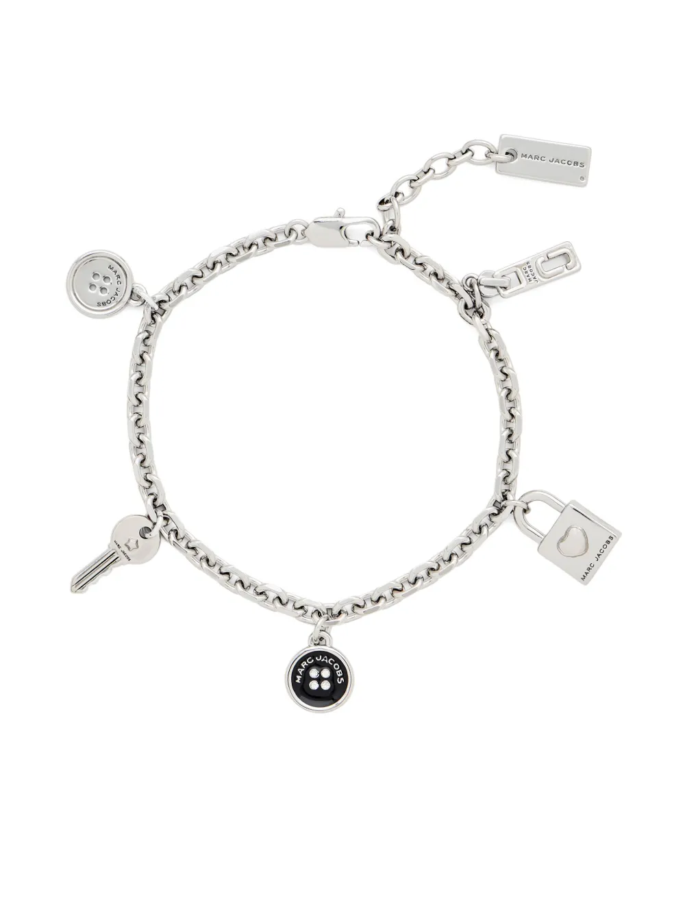 Браслет The Button Charm Marc Jacobs, серебристый
Браслет The Button Charm Marc Jacobs, серебристый
